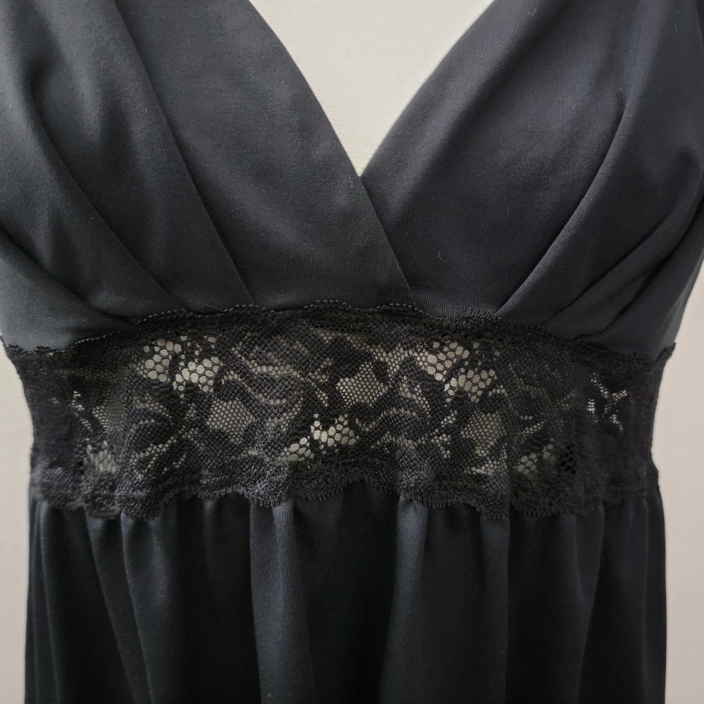 APT.9 Intimates Women's Black Undergarment Camisole / Top Slip Size XLARGE - Picture 5 of 11